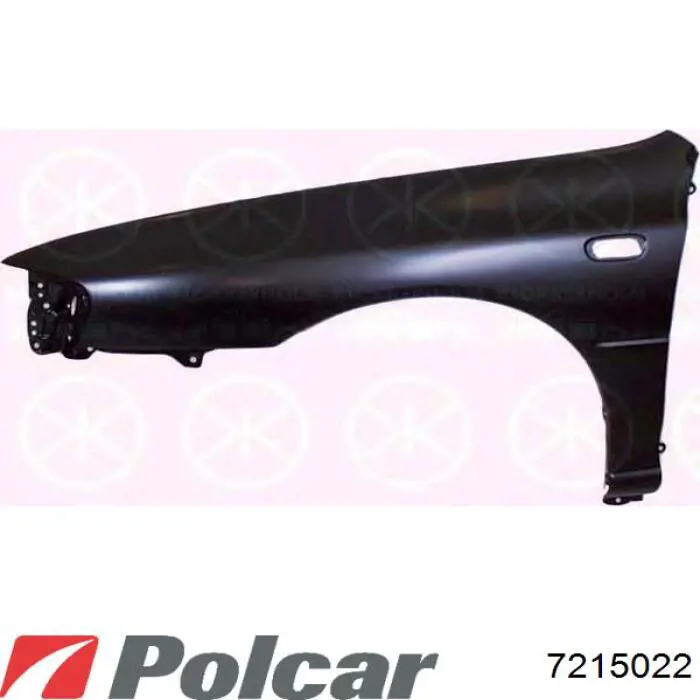 7215022 Polcar Aleta delantera