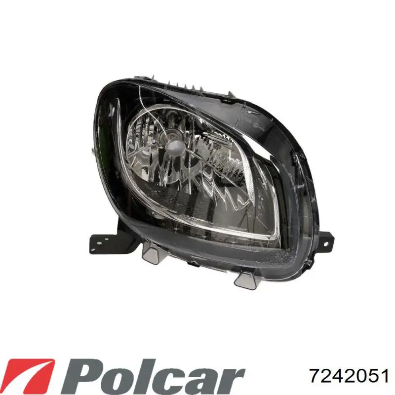 7242051 Polcar panal de radiador