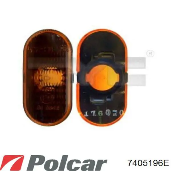 7405196E Polcar luz intermitente guardabarros