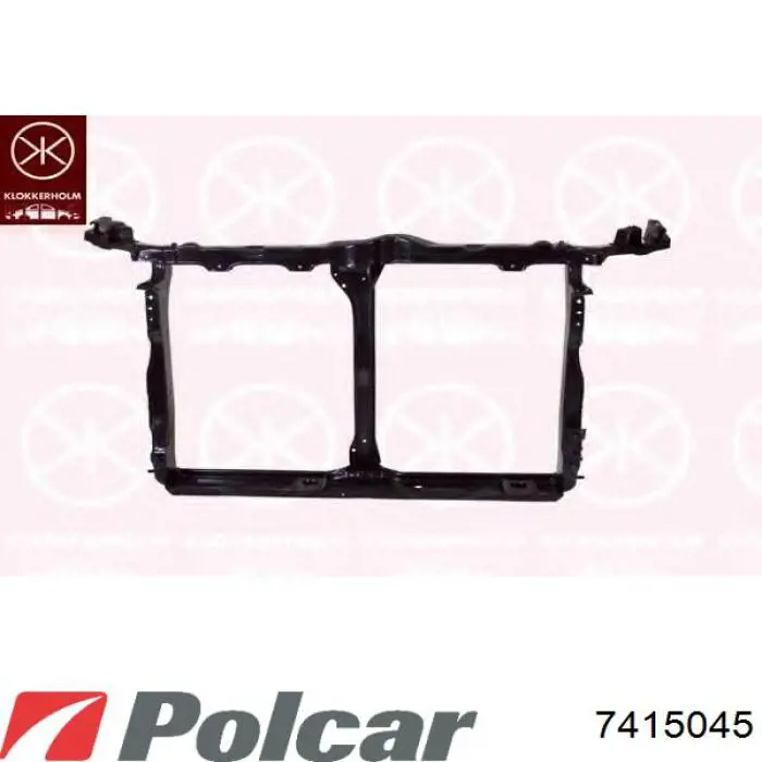 Soporte de radiador 7415045 Polcar