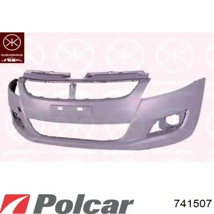 741507 Polcar Paragolpes delantero