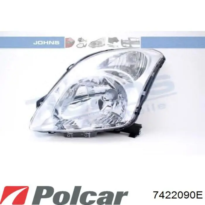 7422090E Polcar faro izquierdo