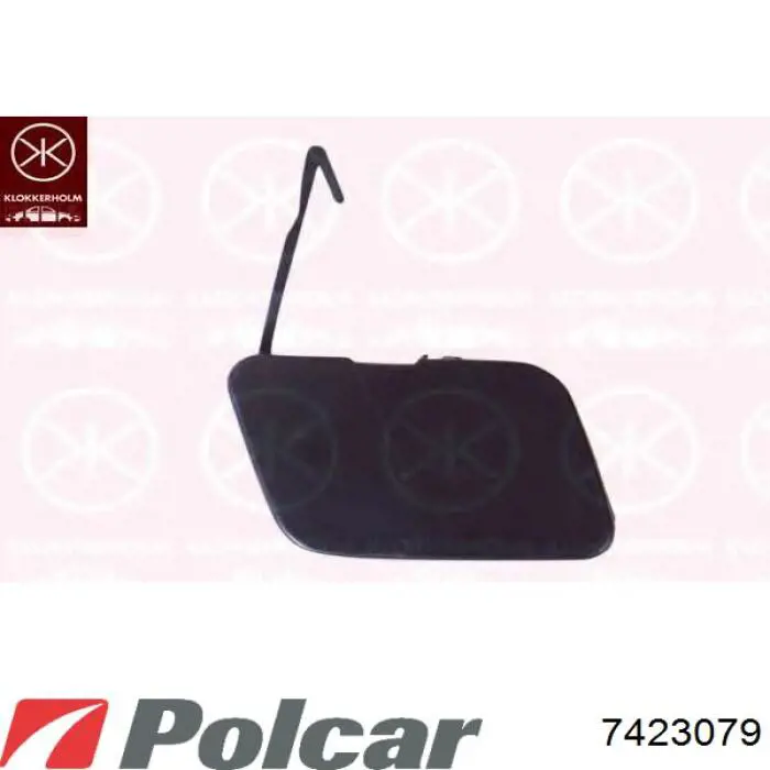 Cobertura de parachoques, enganche de remolque, delantera Suzuki Swift 3 (RS)