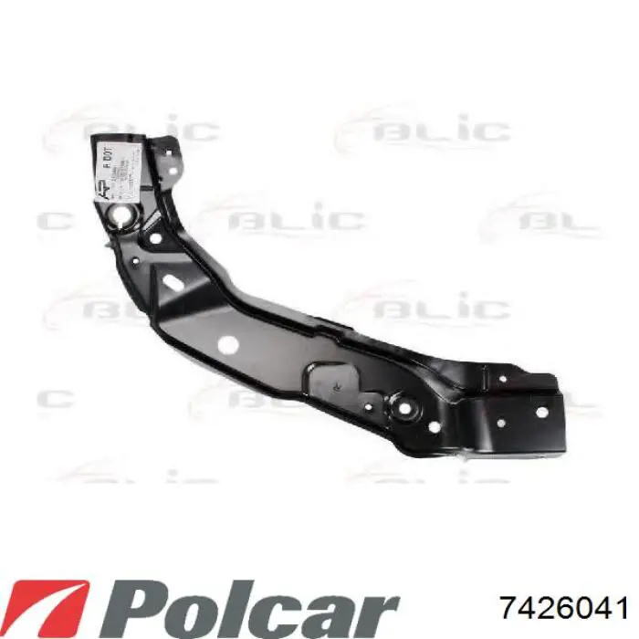 742604-1 Polcar soporte de radiador superior (panel de montaje para foco)