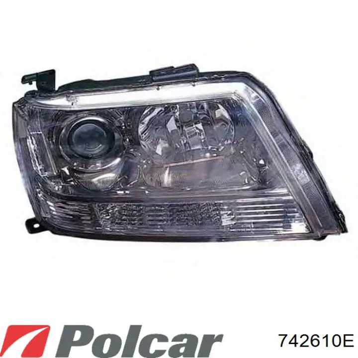 742610E Polcar faro derecho