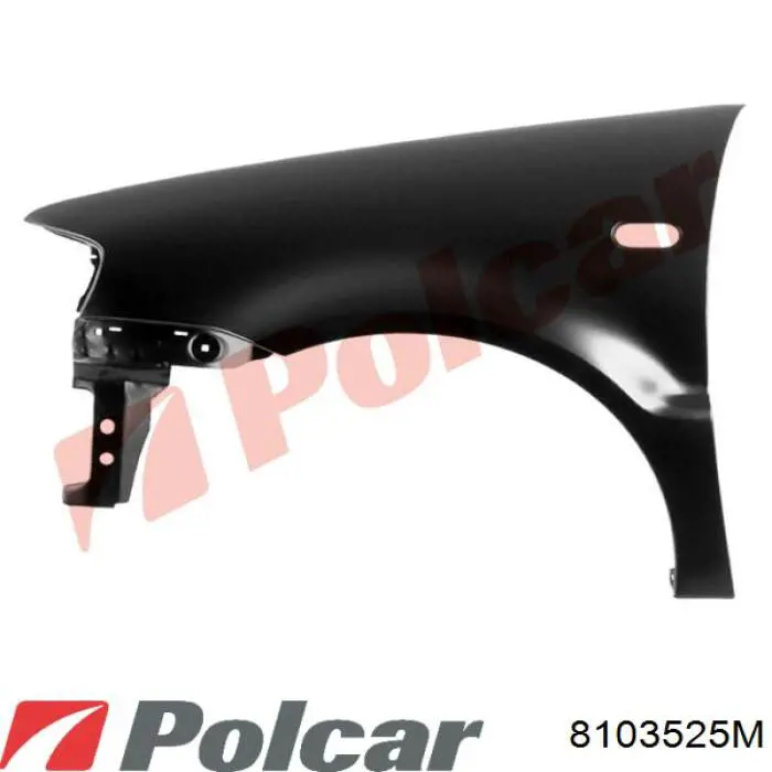 8103525M Polcar espejo retrovisor derecho