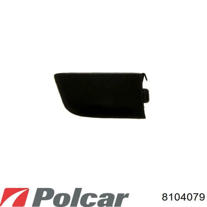 Cobertura de parachoques, enganche de remolque, delantera Toyota Yaris (P10)