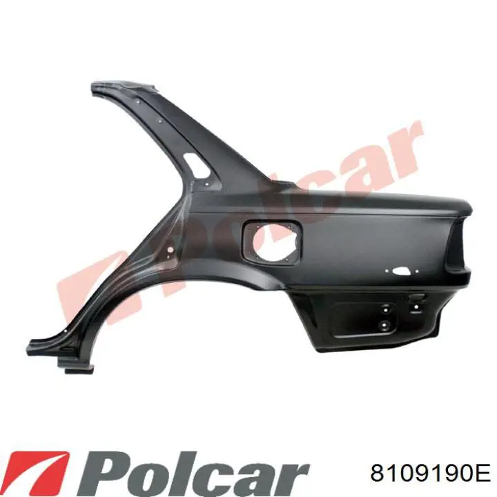 8109190E Polcar luz de gálibo delantera izquierda