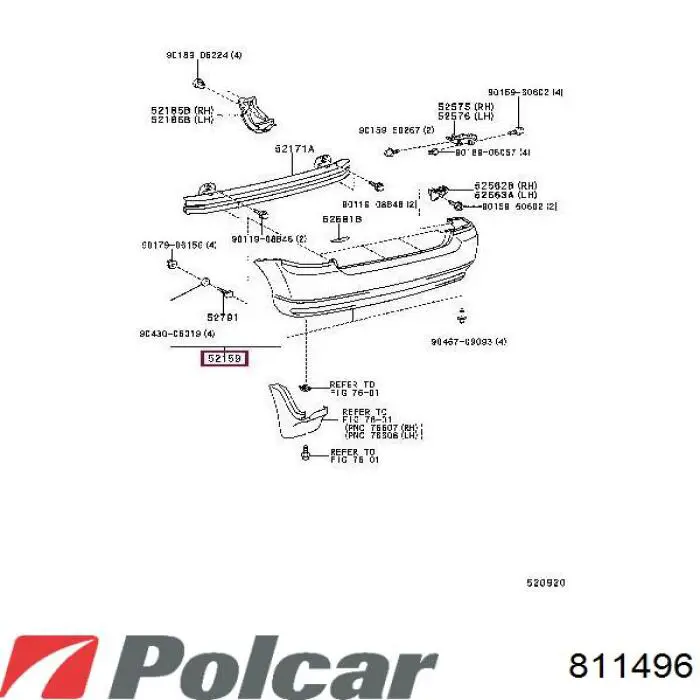 Comprar Parachoques trasero Toyota Corolla  E12
