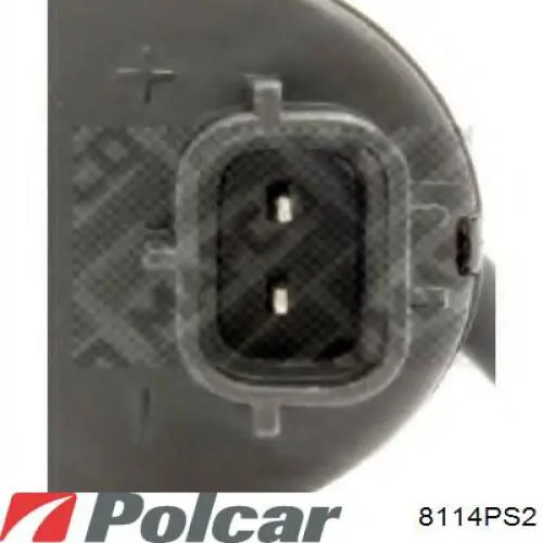 Comprar 8114PS2 Polcar Bomba de agua limpiaparabrisas, delantera