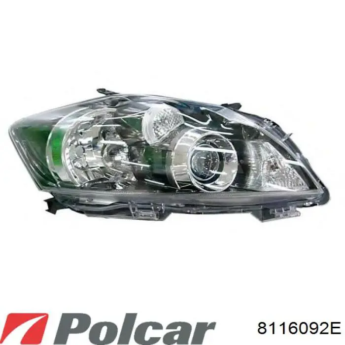 8116092E Polcar faro izquierdo