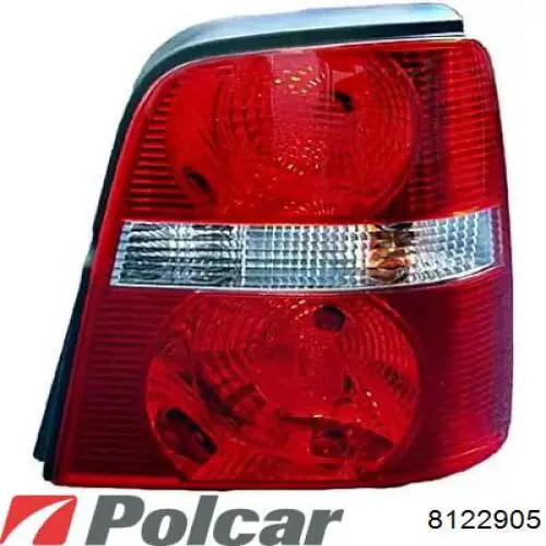 812290-5 Polcar protector para foco trasero izquierdo