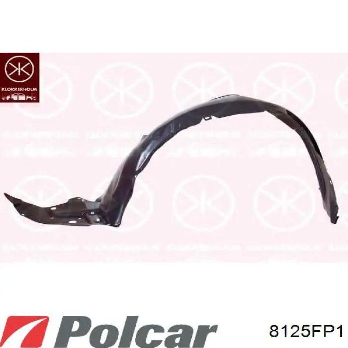 Guardabarros interior derecho, aleta delantera Polcar 8125FP1 precio, desde 21,57 EUR