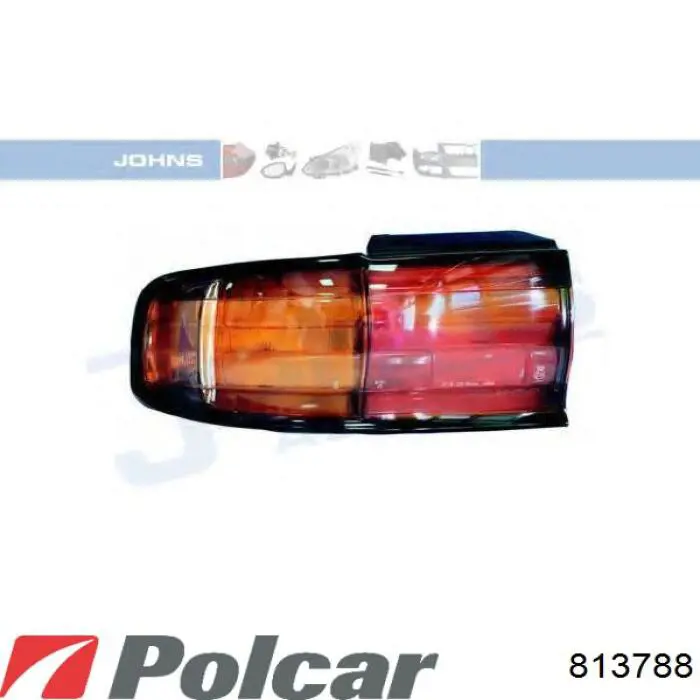 Piloto trasero derecho para Toyota Camry V V30