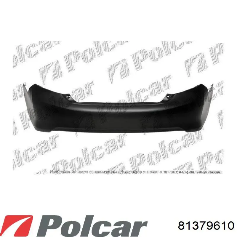 81379610 Polcar parachoques trasero