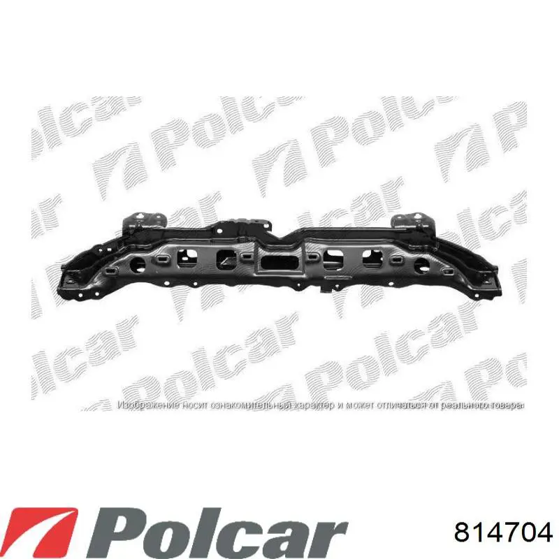 814704 Polcar soporte de radiador completo