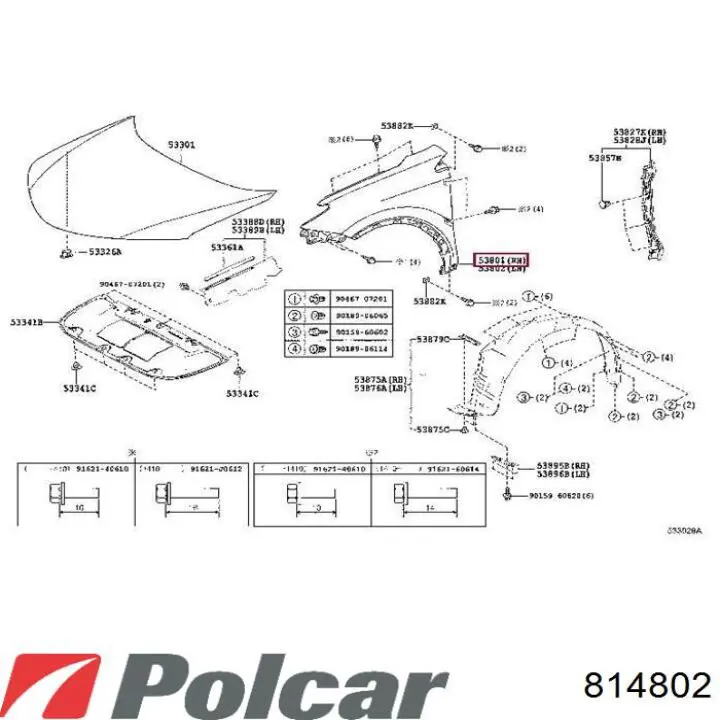 Comprar 814802 Polcar Aleta