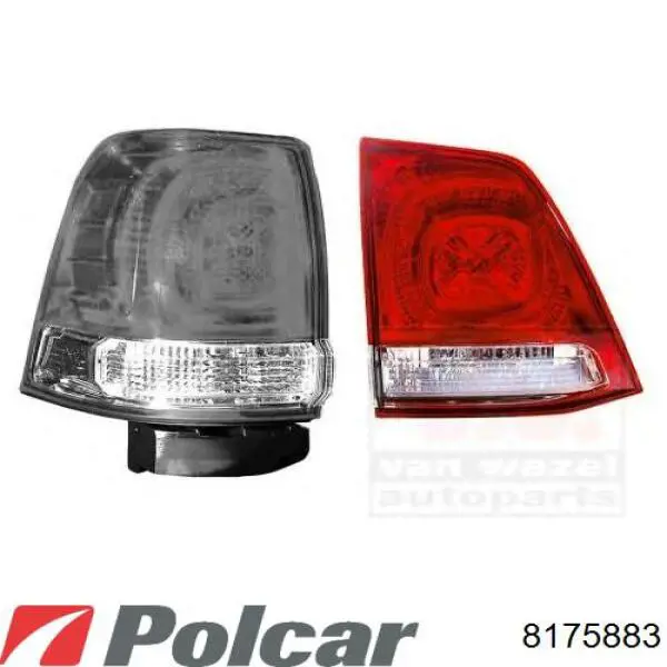 Piloto trasero derecho 2121922RA Depo/Loro/Abakus