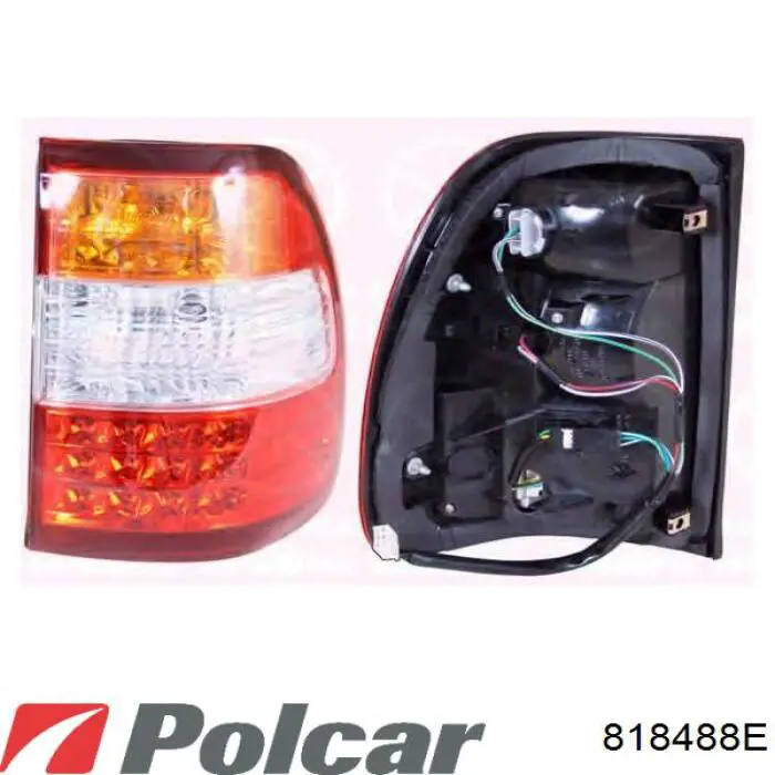 Piloto posterior exterior derecho Toyota Land Cruiser (J200)