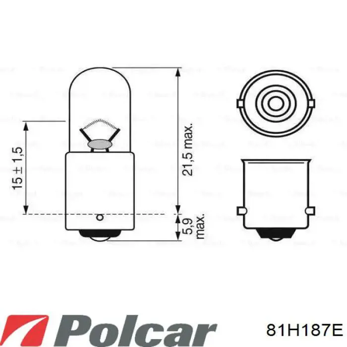 8156147130 Toyota piloto posterior izquierdo