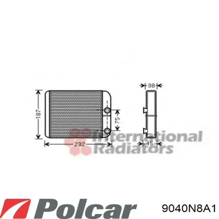 Radiador de calefacción Polcar 9040N8A1 precio, desde 37,54 EUR