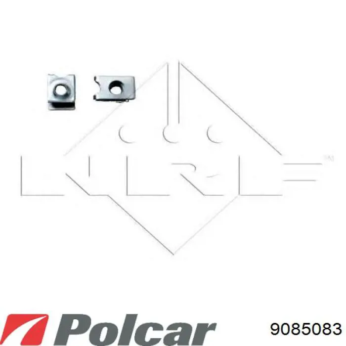 908508-3 Polcar radiador refrigeración del motor