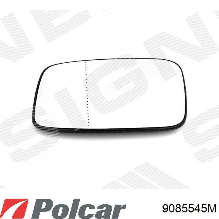 3512534 Volvo cristal de espejo retrovisor exterior izquierdo