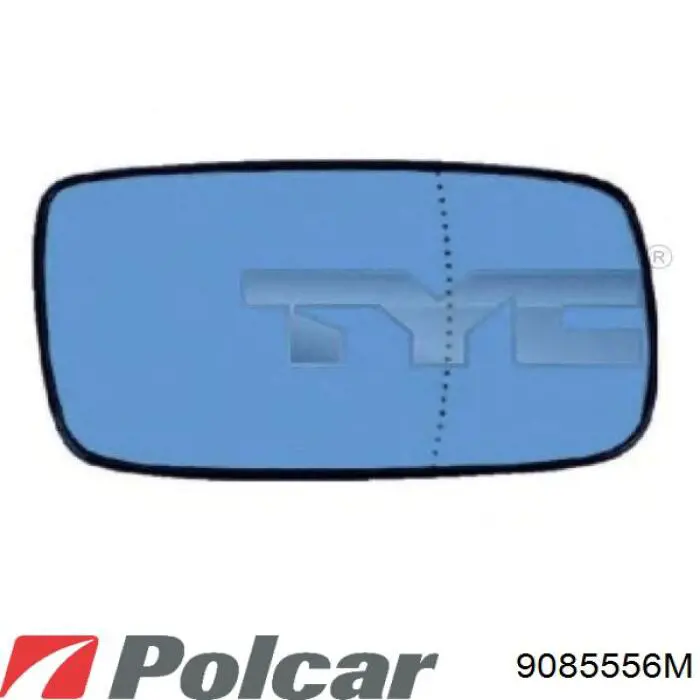 9085556M Polcar cristal de espejo retrovisor exterior derecho