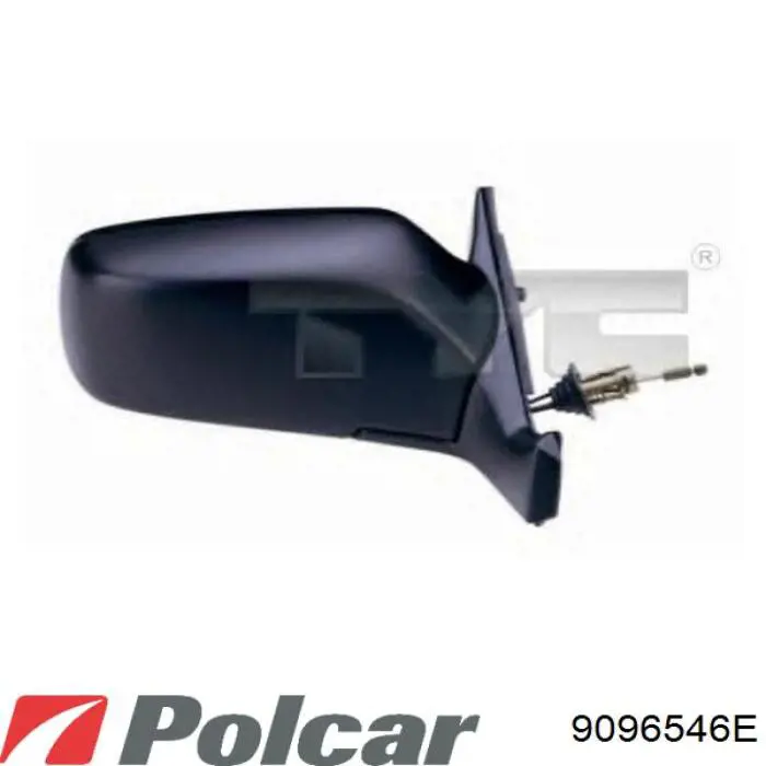 9096546E Polcar cristal de espejo retrovisor exterior izquierdo