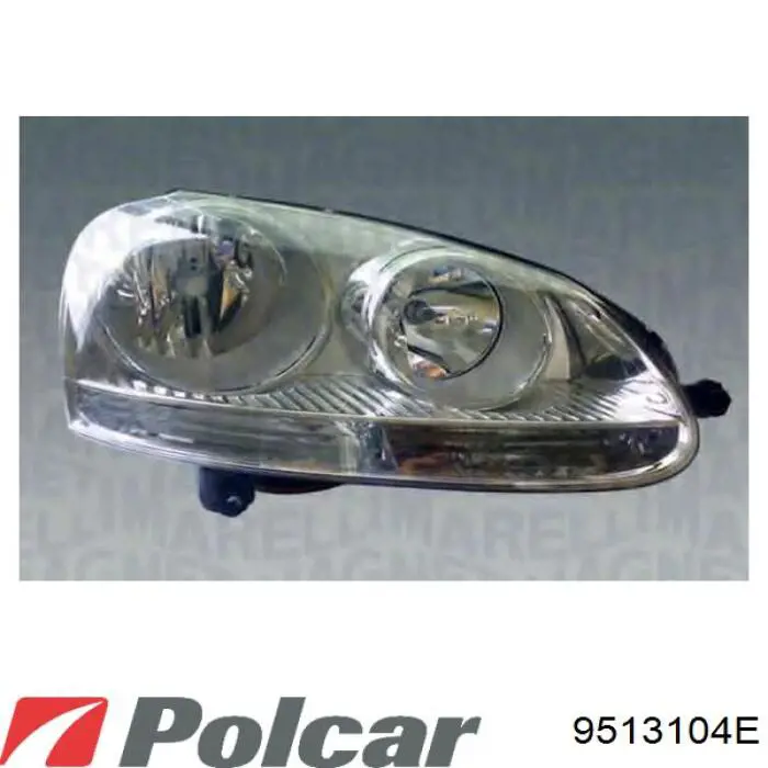 9513104E Polcar faro derecho