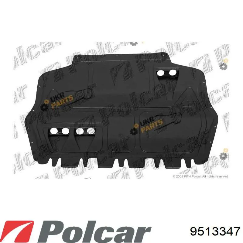 Protección delantera del motor Polcar 9513347 precio, desde 35,09 EUR