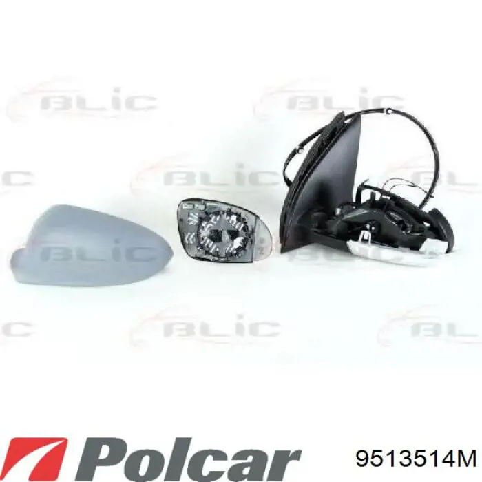 Espejo retrovisor izquierdo Volkswagen Golf 5 1K1