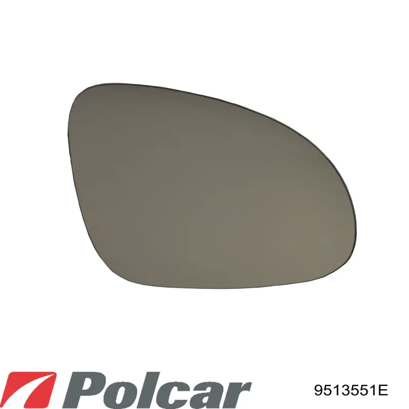 Comprar 9513551E Polcar Cristal de espejo retrovisor derecho