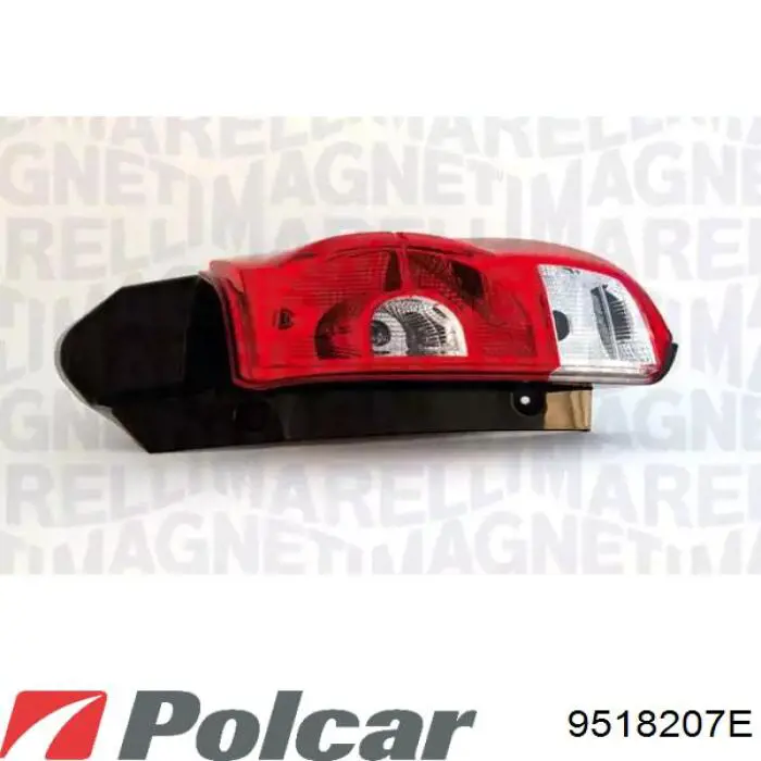 9518205E Polcar luz intermitente de retrovisor exterior derecho