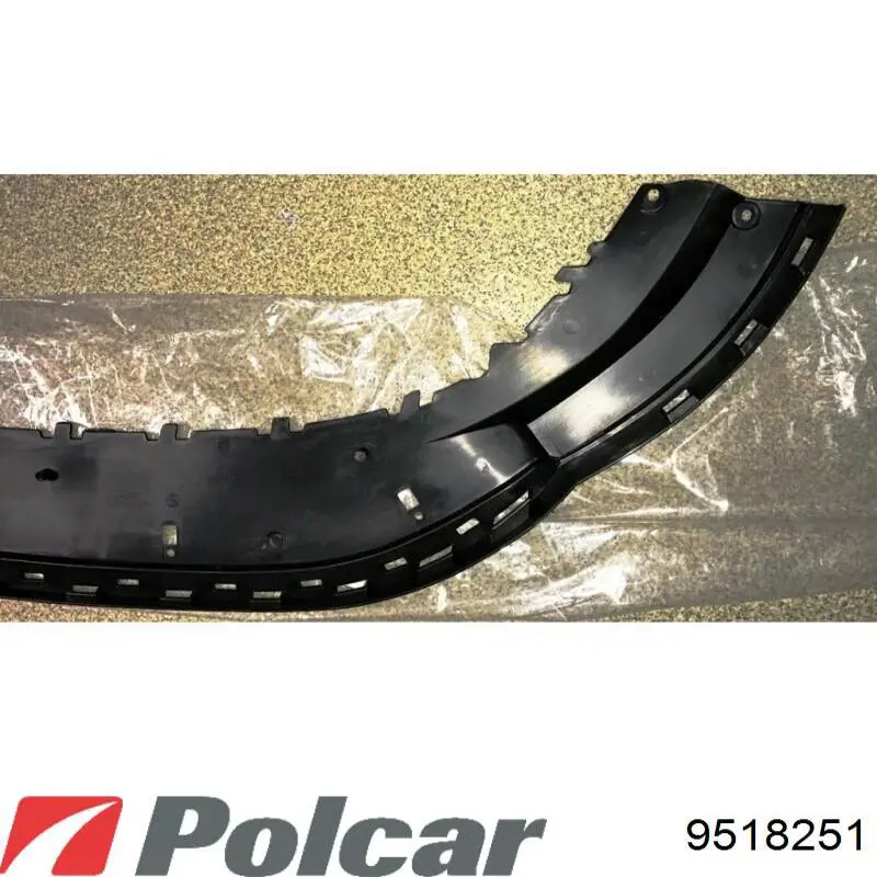 Comprar 9518251 Polcar Alerón paragolpes delantero