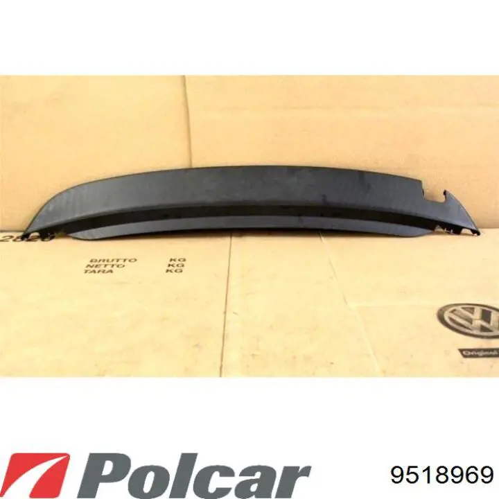 Cobertura de parachoques, enganche de remolque, trasera Volkswagen Golf 6 (AJ5)