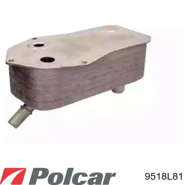9518L81 Polcar Radiador de aceite debajo del filtro