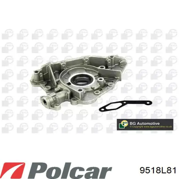 Comprar 9518L81 Polcar Radiador de aceite debajo del filtro
