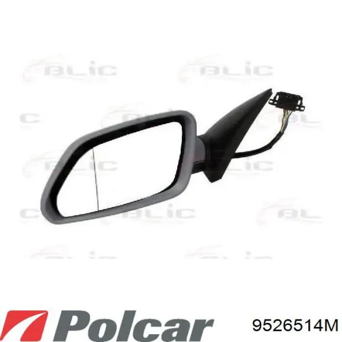 Espejo retrovisor izquierdo Volkswagen Polo 4 9N1