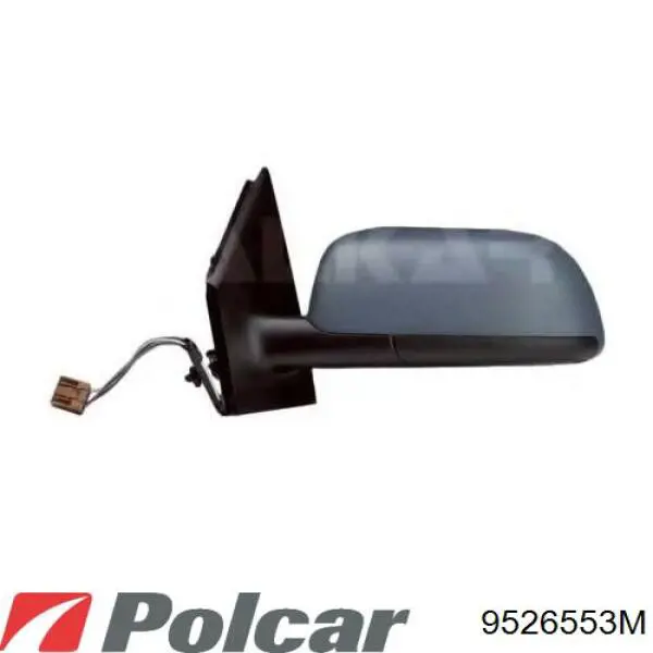 9526553M Polcar cristal de espejo retrovisor exterior derecho