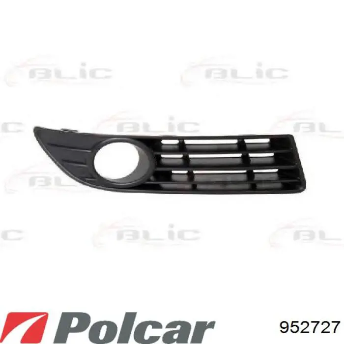 Rejilla de ventilación, parachoques delantero, central Volkswagen Polo 4 (9A4)