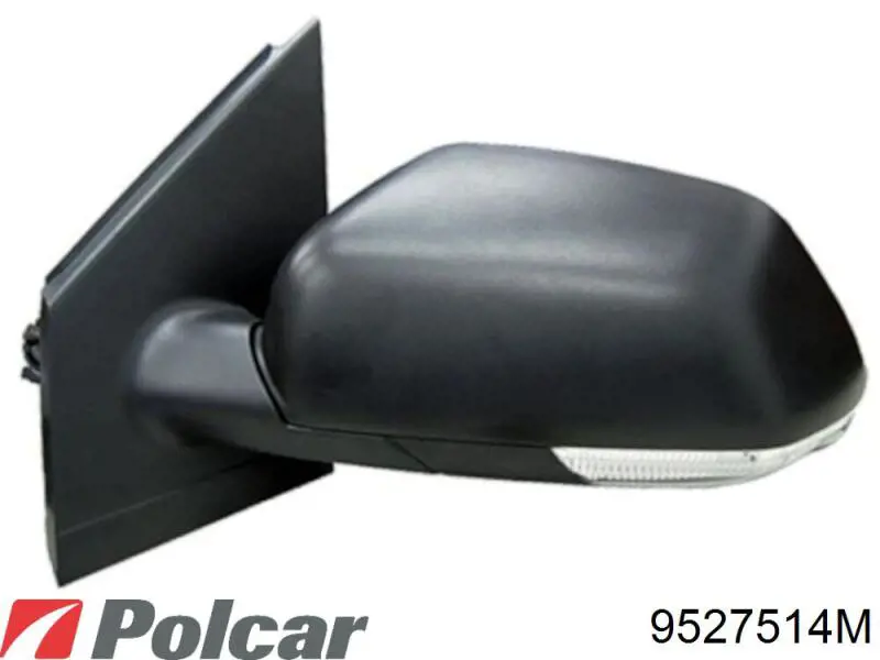 9527514M Polcar espejo retrovisor izquierdo