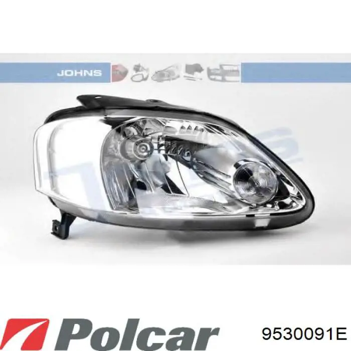 Faros delantero izquierdo para Volkswagen Fox 