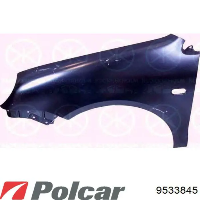 953384-5 Polcar guardabarros trasero derecho