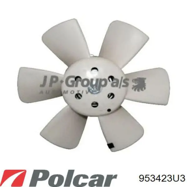 953423U3 Polcar ventilador (rodete +motor refrigeración del motor con electromotor derecho)