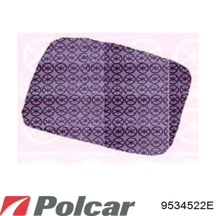 9534522E Polcar espejo retrovisor derecho