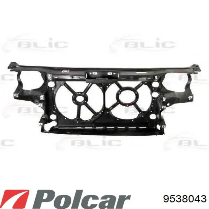 Soporte de radiador completo (panel de montaje para foco) Volkswagen Golf 3 (1E)