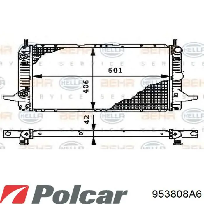 Comprar 850984P VAG Radiador de auto