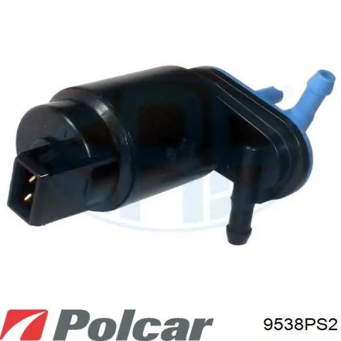Bomba de agua limpiaparabrisas, delantera 9538PS2 Polcar