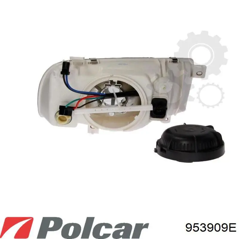 953909E Polcar faro izquierdo